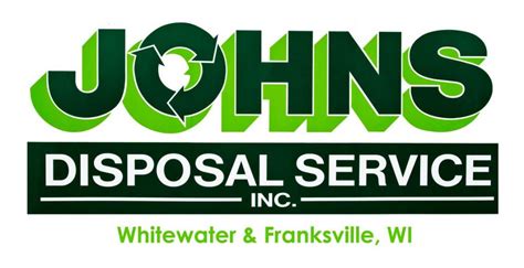 Johns disposal - Residential Garbage & Recycling; Temporary Dumpsters; Recycling Information. Battery Collection & Recycling; Electronics; Hazardous Waste; Holidays; FAQs; Commercial. Trash Pick Up; Recycling; Dumpsters. Temporary Dumpsters; Permanent Dumpsters; Compactors; Careers; About. History; FAQs; Contact; Online Bill Pay 
